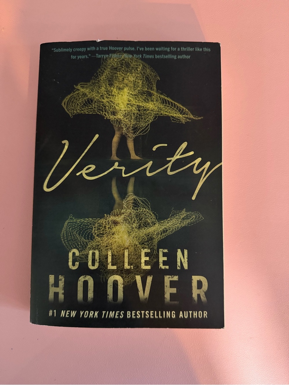 Verity Hardcover - black and gold cover